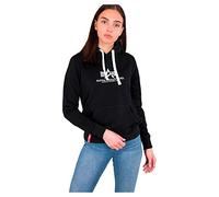 ALPHA INDUSTRIES New Basic Sudadera, Negro (Black-03), S para Mujer