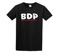 New BDP Boogie Down Productions Rap Hip Hop Unisex Cotton tee Shirt Men's Black T-Shirt 3XL