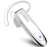 New bee Auriculares Bluetooth V5.0 con Manos Libres y tecnología de Captura de Voz Clara, Auriculares Bluetooth Invisible para iPhone, Samsung, Huawei, Sony, etc.