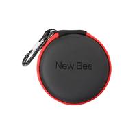 New Bee Funda de Transporte de Auriculares Protector de Auriculares Bolsa de Almacenamiento de Viaje Impermeable EVA para Auriculares con Cable Cable