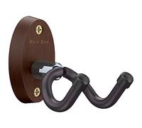 New Bee soporte guitarra pared,Gancho de Guitarra Stand Universal Colgador Guitarra Madera para Mandolina, Bajo, Banjo, 360° Ajustable Gancho Hanger Exhibición para Guitarras, Accesorios Guitarra