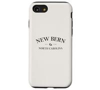 New Bern Carolina del Norte | Impresión gráfica de New Bern NC | Carcasa para iPhone SE (2020) / 7/8