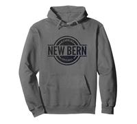 New Bern Carolina del Norte - Oficial New Bern NC Sudadera con Capucha