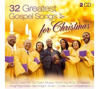 New Bethel Gospel Choir - 32 Greatest Gospel Songs for Christmas: Go Down Moses; Go Tell It On The Mountain; Amen; Old Time Religion; Jesus Love Me; Amazing Grace; Joy To The World; When The Saints Go Marchin In; Oh How I Love Jesus; Oh Happy Day; Silent Night