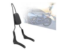 New Black Motorcycle Rear Seat Backrest Sissy Bar Back Rest Compatible For Kawasaki Vulcan 900 VN900 1996-2018