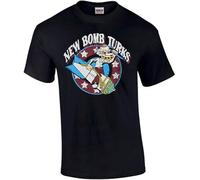 New Bomb Turks T-Shirt by Dunn. Limited to 300. Rare Punk Black