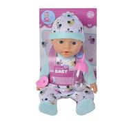 Simba New Born Baby - Muñeca de Vinilo con diseño de Elefante pequeño con función de hidratación y Humedad, Botella y Chupete, 30 cm, a Partir de 2 años