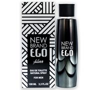 New brand parfums ego silver eau de toilette 100ml spray