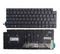 New Brazil BR/Latin LA Laptop Keyboard FOR DELL Inspiron 13-5390 5391 7390 7391 Latitude 3301 3410 Black Silver (Color : Black BR Backlit)