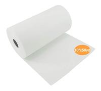 New brothread Cut Away (Corte away) Estabilizador de bordado - 10"x50Yd(25cmx46M) Rollo - Peso Medio 70gm(2.5oz) - Cortar en varios tamaños Para bordado a máquina y costura a mano