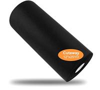New brothread Negro Cut Away (Corte Away) Estabilizador de Bordado - 12" x25Yd (30cmx23M) Rollo - Peso Medio 70gm(2.5oz) - 3 opciones - Tear Away/Cut Away/No Show Mesh