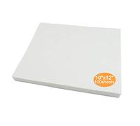 New brothread Tear Away (desgarrar de) Estabilizador de bordado 10"x12" (25cmx30cm) - 100 Hojas - Peso Medio 50gm(1.8oz) - Se adapta a Máximo bordado Área 20cmx25,5cm