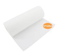 New brothread Wash Away estabilizador de Soluble en Agua Estabilizador de Bordado - 25.5cmx23Meter/Rollo - Peso Ligero 40gm (1.5oz) - Cortar en Varios tamaños para Bordado a máquina y Costura a Mano