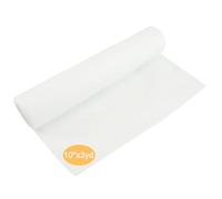 New brothread Wash Away estabilizador de Soluble en Agua Estabilizador de Bordado - 25.5x275cm/Rollo - Peso Ligero 40gm (1.5oz) - Cortar en Varios tamaños para Bordado a máquina y Costura a Mano