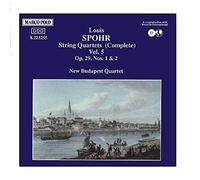 New Budapest Qu SPOHR: String Quartets Complete Vol. 5 No (CD) (Importación USA)