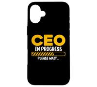 New Business Owner - CEO in Progress Future Entrepreneur Carcasa para iPhone 16 Plus