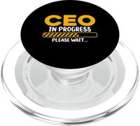New Business Owner - CEO in Progress Future Entrepreneur PopSockets PopGrip para MagSafe