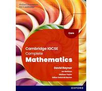 cambridge igcse complete mathematics core student book 6ª edición edit