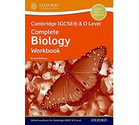 NEW Cambridge IGCSE & O Level Complete Biology: Workbook (Fourth Edition) (CAIE complete biology science)