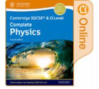 NEW Cambridge IGCSE&O Level Complete Physics: Enhanced Online Student Book (Fourth Edition)