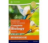 NEW Cambridge Lower Secondary Complete Biology: Workbook (Second Edition) (CAIE complete biology science)