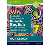 NEW Cambridge Lower Secondary Complete English 7: Workbook (Second Edition): Vol. 7 (CAIE COMPLETE ENGLISH)