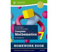 NEW Cambridge Lower Secondary Complete Mathematics 7: Homework Book - Pack of 15 (Second Edition)