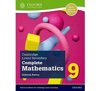 NEW Cambridge Lower Secondary Complete Mathematics 9: Student Book (Second Edition)
