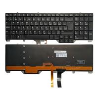 New Canadian French/Spanish/Swedish Laptop Keyboard for DELL Alienware 17 R2 R3 with Backlight (Color : CF Keyboard)
