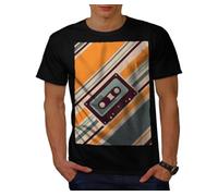 New Cassette Tape Old Music Men's t-Shirt Retro Graphic Design Shirt t-Shirts