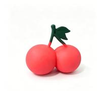 New Cherry Shaped Decompression Toy, Squeeze Sound Fun Fidget Toy, Stress Relief Relaxation, Relieve Anxiety Desktop Sensory Toy