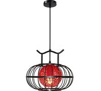 New Chinese Style Lantern Chandelier Decorative Ceiling Light Cafe Restaurant Farmhouse Indoor Lighting Fixtures