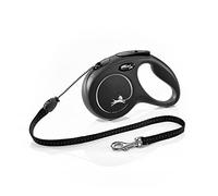 Flexi New CLASSIC, cuerda enrollable. - Negro M (5 m)