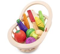 New Classic Toys - Cutting Meal - Vegetable Basket