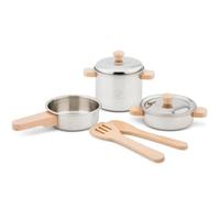 New Classic Toys Toys-10640 Metal Pan Set, Multicolore Color, (10640)
