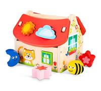 New Class ic Toys Juego de Clasificar Casa de 8 Piedras de colores