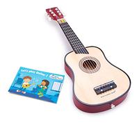 New Classic Toys Toys-10304 Guitarra para niños, Color marrón, 3-5 Years (NCT-0304)