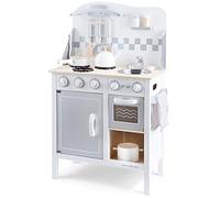 New Classic Toys Cocina juguete Bon Appetit Deluxe blanco/plata madera