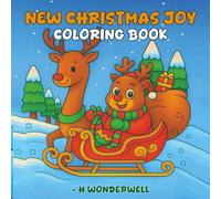 New Colorful Christmas Joy Coloring Book: Big, Simple Designs for Relaxed Coloring Book