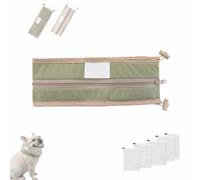 New Cooling Collar for Dogs with Ice Pack,Adjustable Breathable Dog Cooling Collar Neck Cooler with Ice Packs,Cooling Bandana for Pets,Waterproof Fabric,for Dogs to Cool Down Going out (Brown, M)