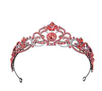 New Crystal tiara crown Bridal Rhinestone Headpiece Party Headwear | Rhinestone birthday crown; comfortable to wear-Tiara for Wedding Bride and Headband suitable for weddings, proms, birthdays