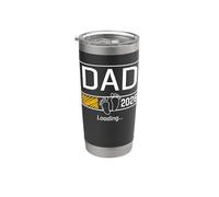 New Dad - 2026 - Cargando - Padre Vaso térmico de acero inoxidable de doble pared