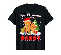 New Dad Christmas Costume First Christmas As a Daddy Camiseta
