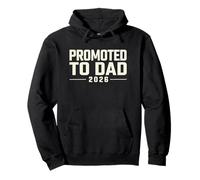 New Dad EST 2026, Fun Baby Reveal Primera Vez Papá Celebración Sudadera con Capucha