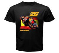 New Dani PEDROSA Spain Moto GP Rider Men' Black T-Shirt Black XL