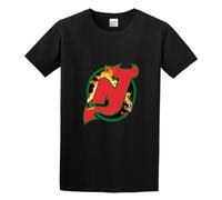 New Devils Unisex 100% Cotton Short-Sleeve T-Shirts Black XXL
