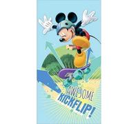 New Discount Mickey Disney Toalla de baño 70 x 140 cm, color blanco con diseño de Mickey algodón lavado a máquina a 40°C