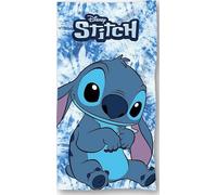 New Discount Toalla de playa Lilo y Stitch o toalla de baño Lilo y Stitch de 70 x 140 cm de algodón (toalla de playa Stitch en azul)
