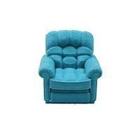 New Doll House Mini Sofa Decoration Decoration Miniature Home Decoration Simulation Accessories Personalized Decoration Creative Accessories Decompression Toys(Blue)