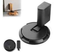 New Door Wedge Stopper, Pleasant Door Wedge Stopper, Adjustable Magnetic Silent Door Stopper Wedge, No-Drill Installation, Windproof & Anti-Slam, Silent & Secure Mechanical Stopper (Black,4PCS)